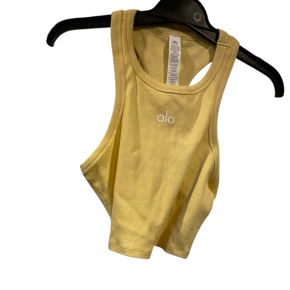 ALO Yoga Tops - NWT Alo Yoga aspire tank WARM BUTTER Size S